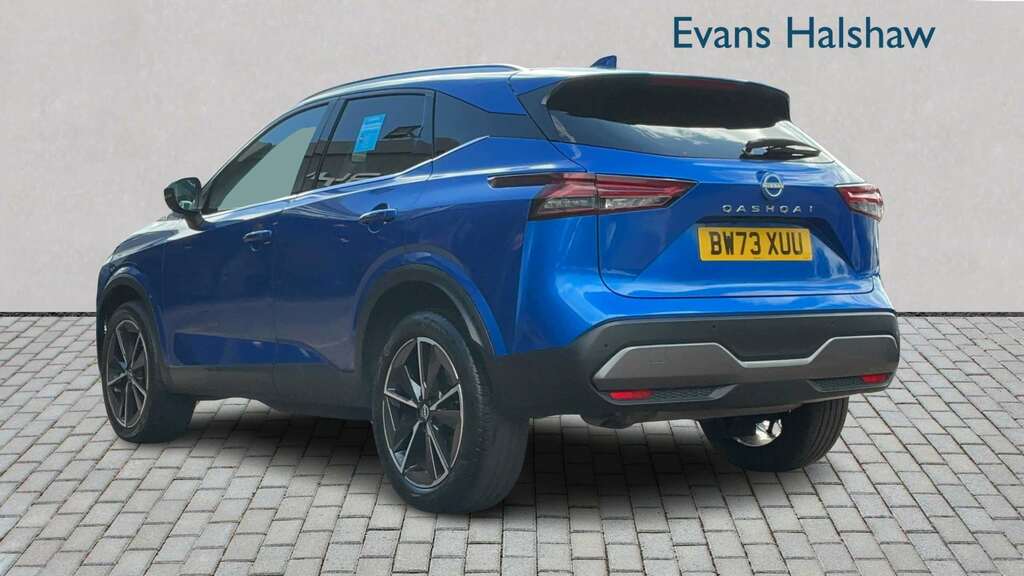 Nissan Qashqai 1.3 Dig-t Mh Tekna 2024 BW73XUU Blue #2