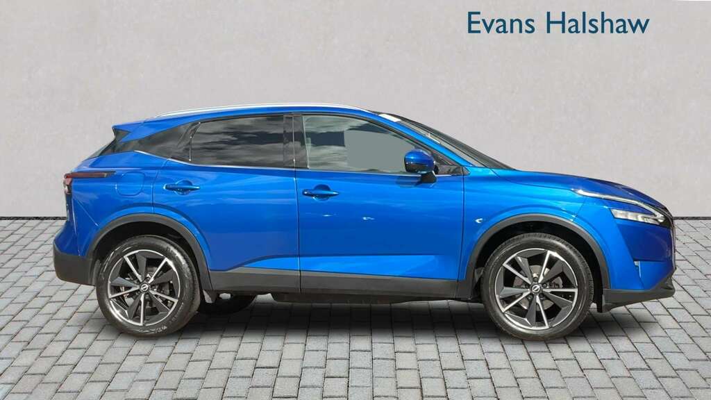 Nissan Qashqai 1.3 Dig-t Mh Tekna 2024 BW73XUU Blue #6