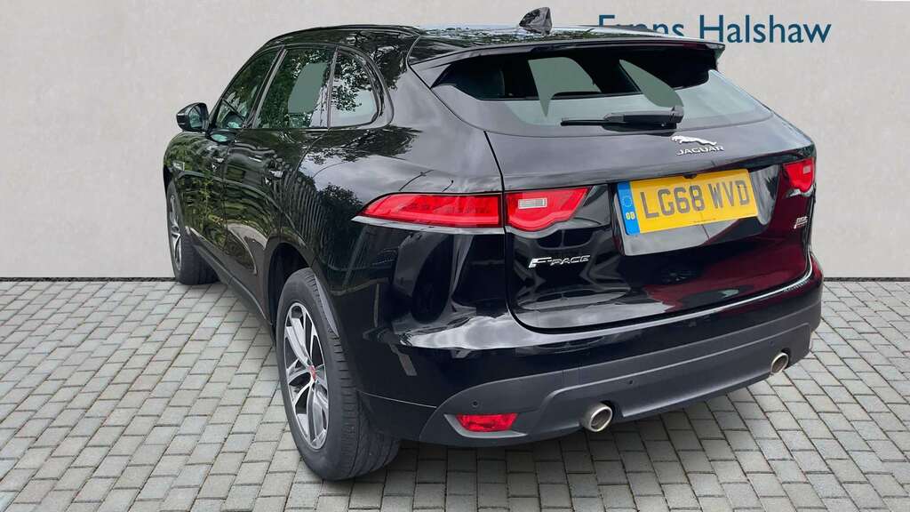 Jaguar F-Pace 2.0 300 R-sport Awd 2018 LG68WVD Black #2