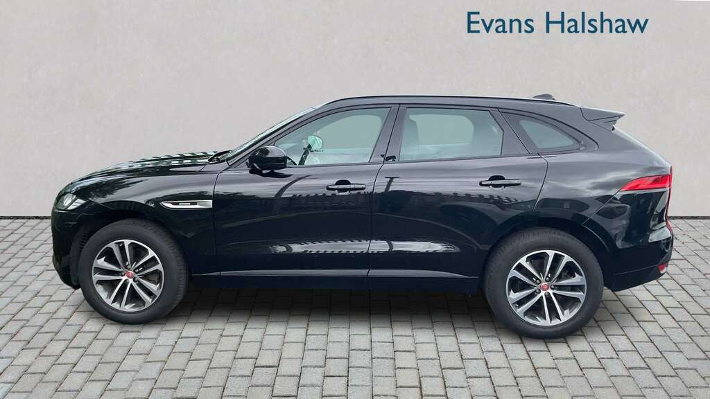 Jaguar F-Pace 2.0 300 R-sport Awd 2018 LG68WVD Black #4