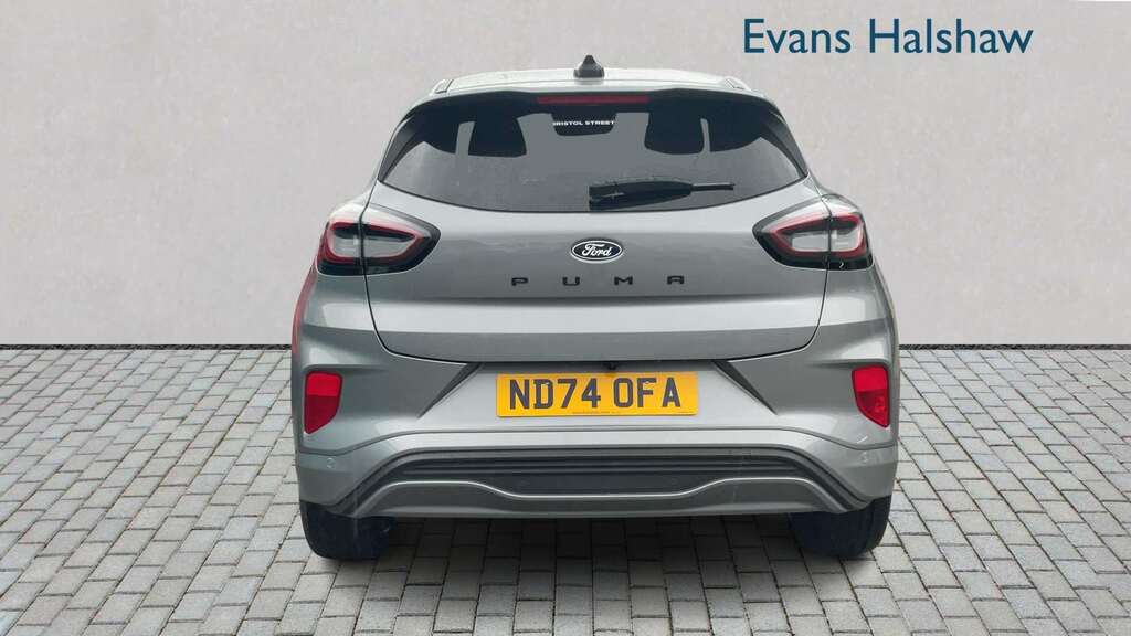 Ford Puma 1.0 Ecoboost Hybrid Mhev St-line X Dct 2024 ND74OFA Silver #5