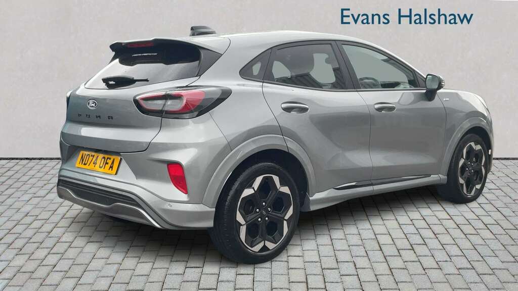 Ford Puma 1.0 Ecoboost Hybrid Mhev St-line X Dct 2024 ND74OFA Silver #2