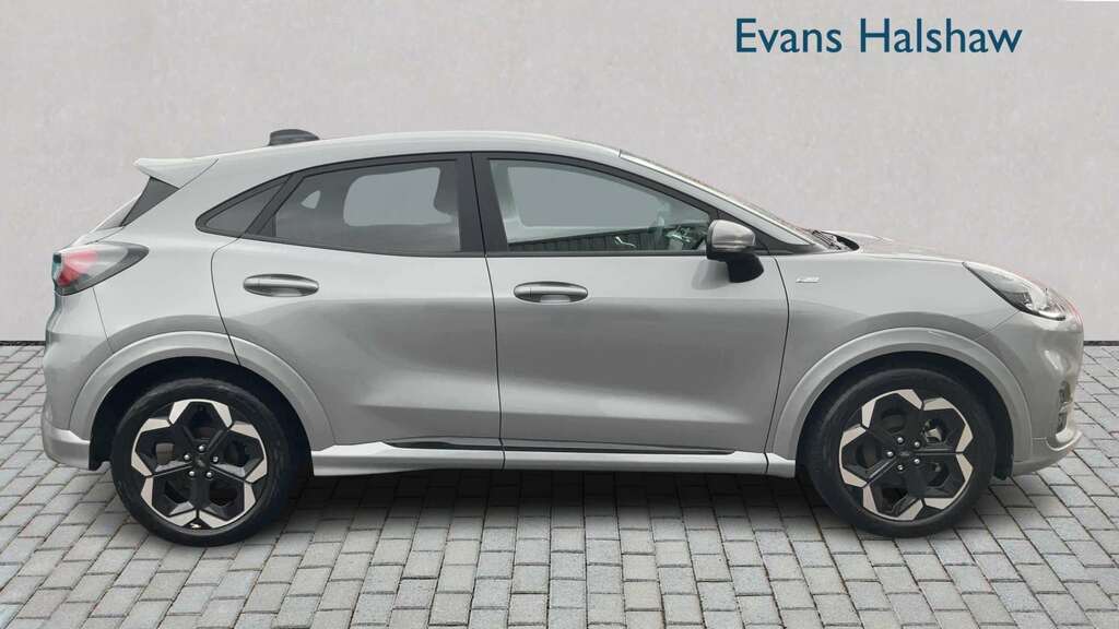 Ford Puma 1.0 Ecoboost Hybrid Mhev St-line X Dct 2024 ND74OFA Silver #3