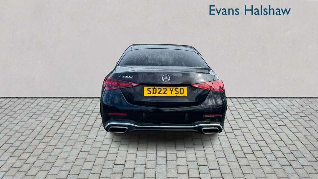 Mercedes-Benz C Class C220d Amg Line Premium 9G-tronic 2022 SD22YSO Black #5