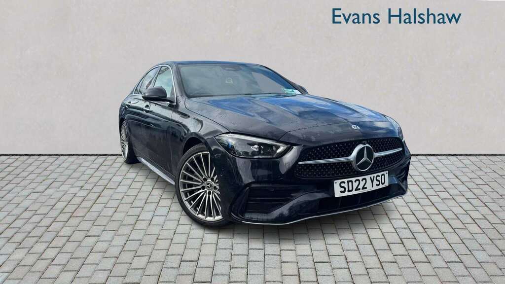 Mercedes-Benz C Class C220d Amg Line Premium 9G-tronic 2022 SD22YSO Black