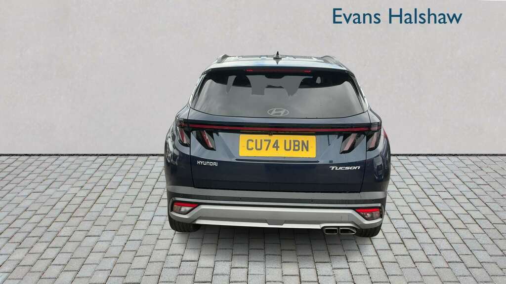 Hyundai Tucson 1.6T Premium 2024 CU74UBN Blue #4