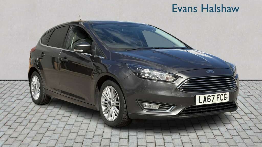 Ford Focus 1.0 Ecoboost 125 Zetec Edition 2018 LA67FCG Grey