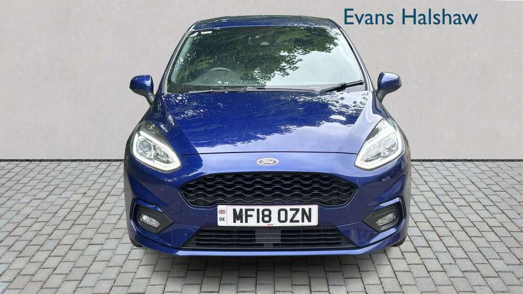 Ford Fiesta 1.0 Ecoboost 140 St-line X 2018 MF18OZN Blue #3