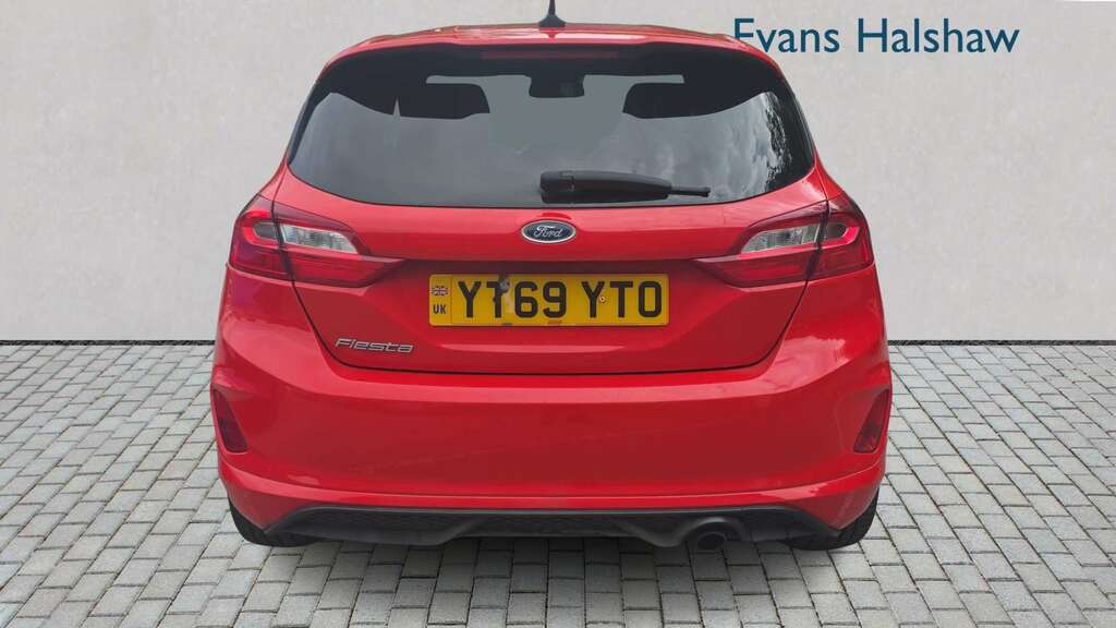 Ford Fiesta 1.0 Ecoboost 125 St-line 2019 YT69YTO Red #6