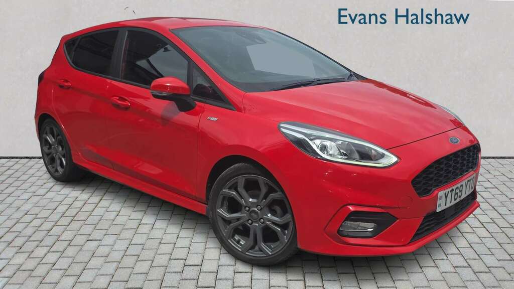 Ford Fiesta 1.0 Ecoboost 125 St-line 2019 Red