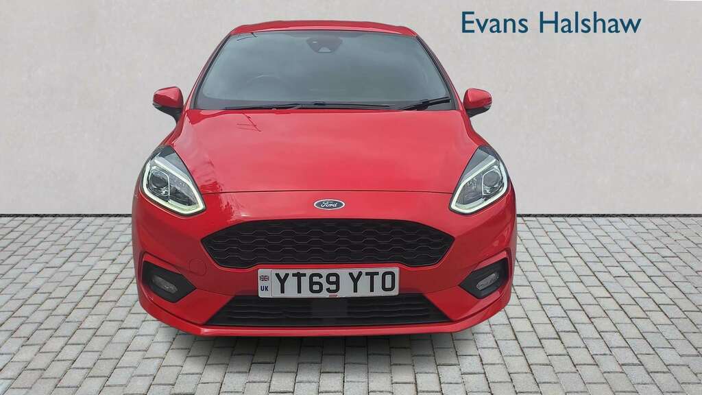 Ford Fiesta 1.0 Ecoboost 125 St-line 2019 YT69YTO Red #4