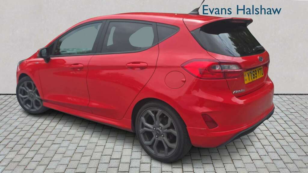 Ford Fiesta 1.0 Ecoboost 125 St-line 2019 YT69YTO Red #2