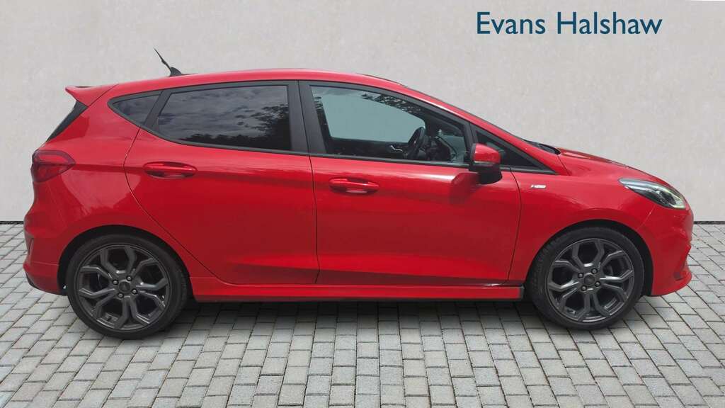 Ford Fiesta 1.0 Ecoboost 125 St-line 2019 YT69YTO Red #3