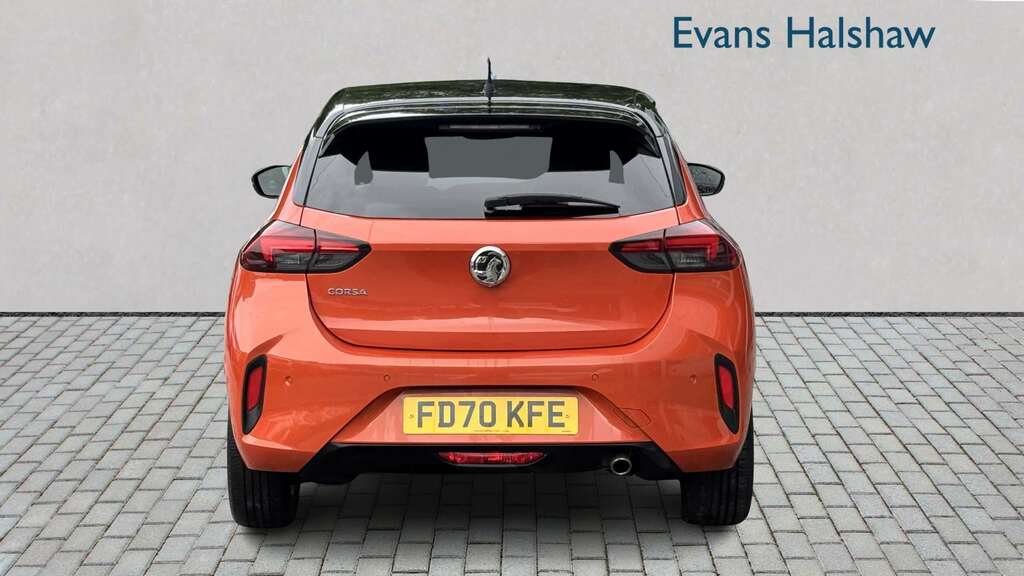 Vauxhall Corsa 1.2 Turbo Sri 2020 FD70KFE Orange #4