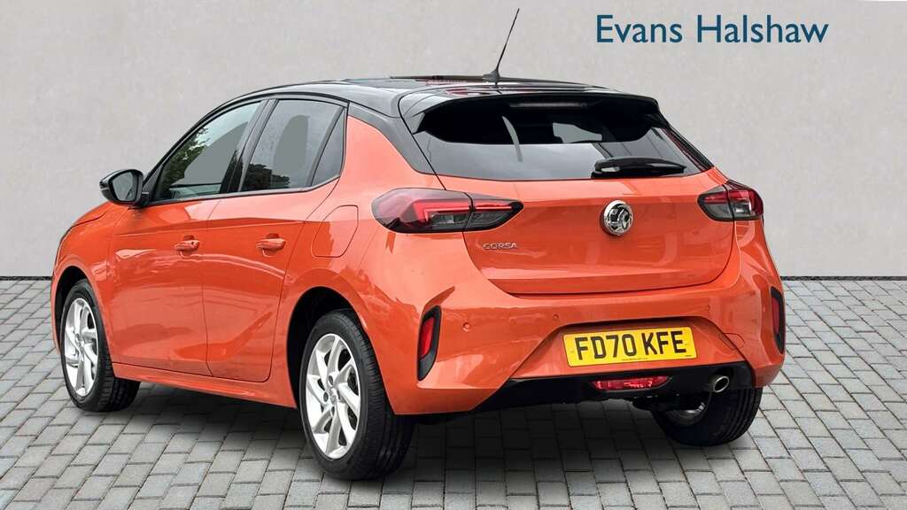 Vauxhall Corsa 1.2 Turbo Sri 2020 FD70KFE Orange #2