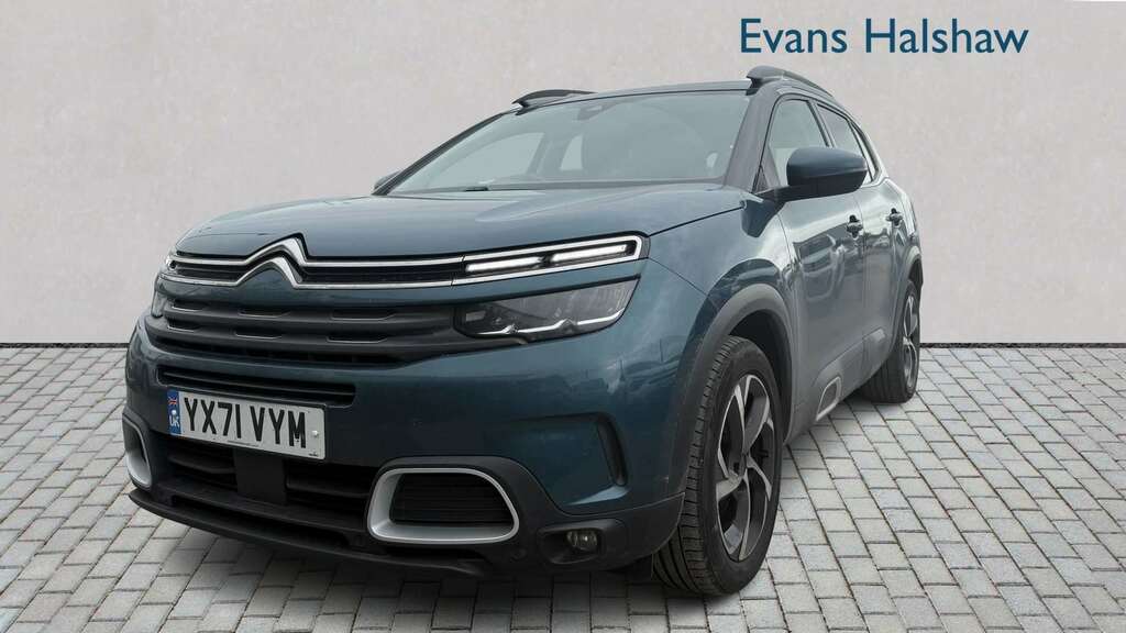 Citroen C5 Aircross 1.2 Puretech 130 Shine 2021 YX71VYM Blue #3