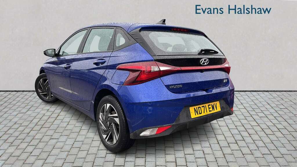 Hyundai I20 1.0T Gdi Element 2021 ND71EWV Blue #3