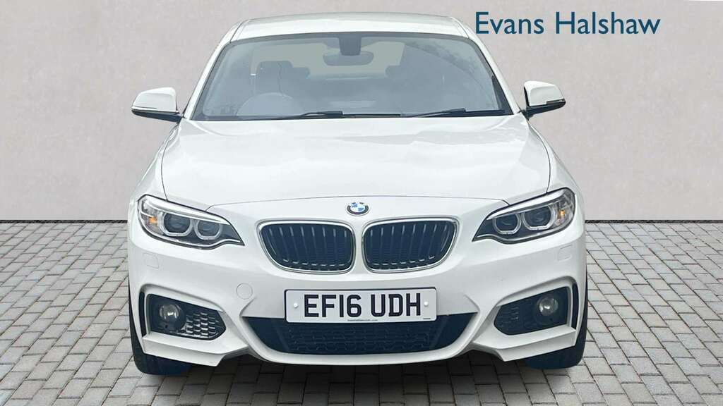 BMW 2 Series 220D 190 Xdrive M Sport Nav Step 2016 EF16UDH White #2