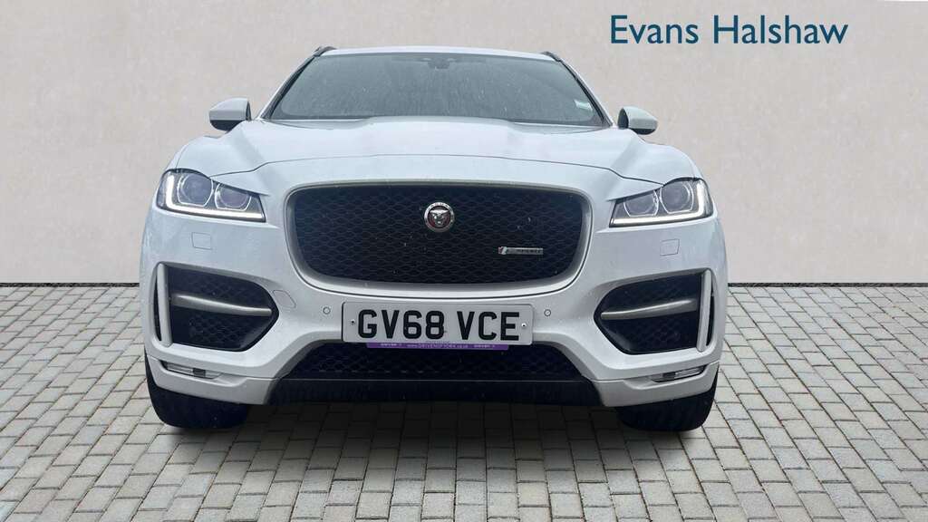 Jaguar F-Pace 2.0D 163 R-sport 2019 White #4