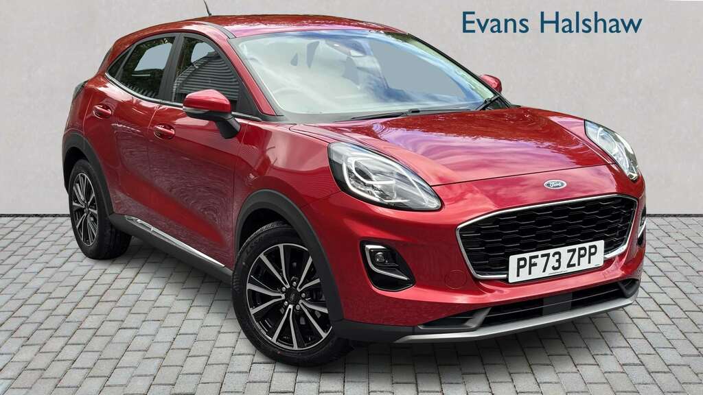 Ford Puma 1.0 Ecoboost Hybrid Mhev Titanium 2023 Red