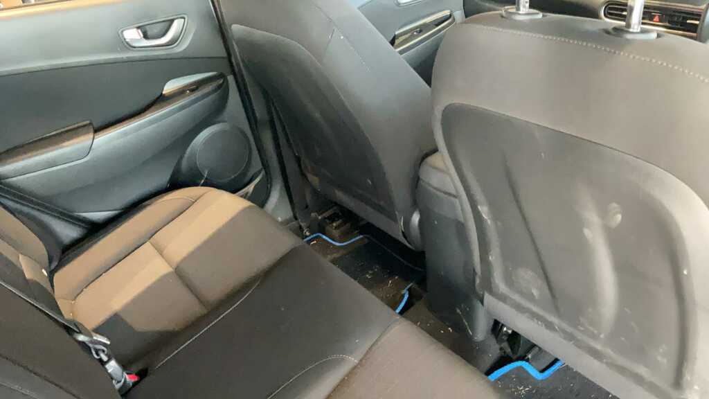 Hyundai Kona 1.6 Gdi Hybrid Se Connect Dct 2022 BD22EFY Blue #5