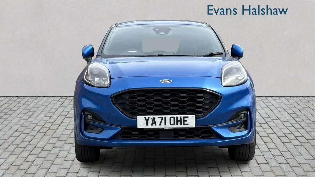 Ford Puma 1.0 Ecoboost Hybrid Mhev St-line X 2022 YA71OHE Blue #4