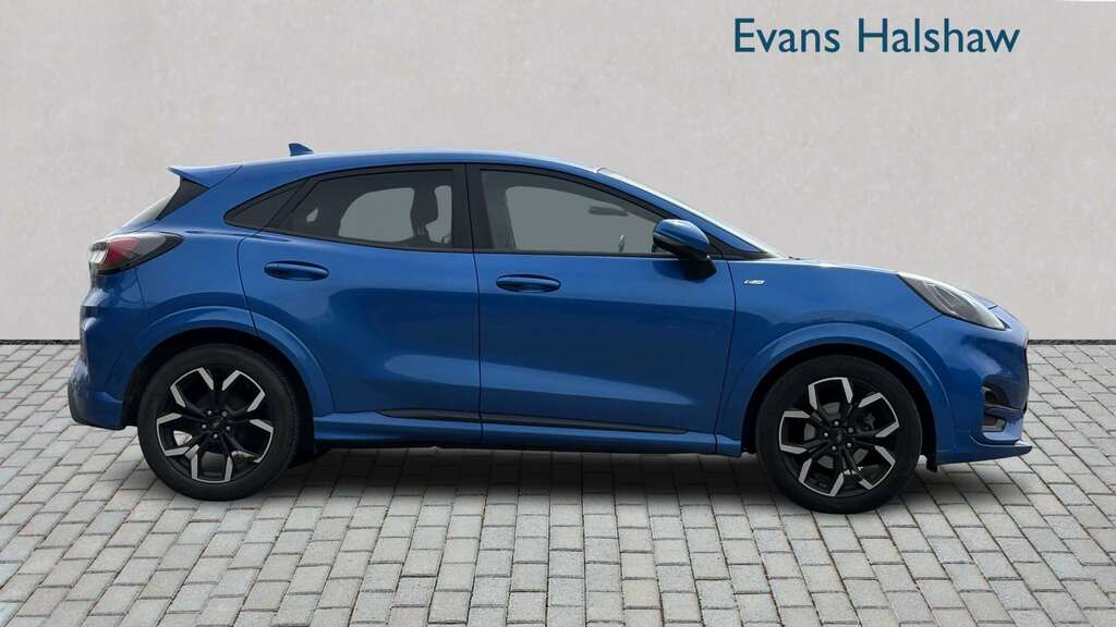 Ford Puma 1.0 Ecoboost Hybrid Mhev St-line X 2022 YA71OHE Blue #6