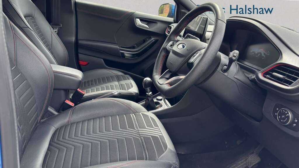 Ford Puma 1.0 Ecoboost Hybrid Mhev St-line X 2022 YA71OHE Blue #3
