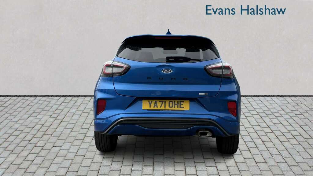 Ford Puma 1.0 Ecoboost Hybrid Mhev St-line X 2022 YA71OHE Blue #5