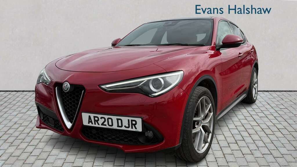 Alfa Romeo Stelvio 2.2 D 210 Milano 2020 AR20DJR Red #2