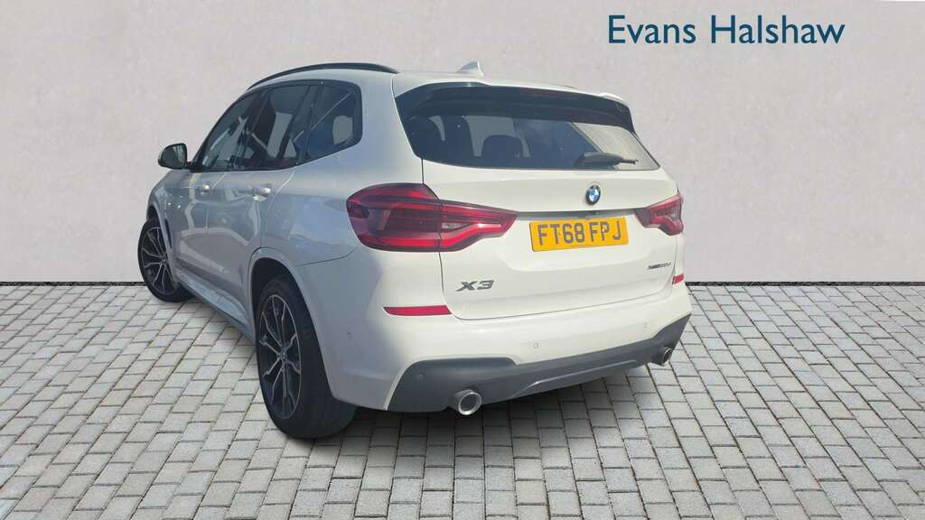 BMW X3 Xdrive20d M Sport Step 2019 FT68FPJ White #2