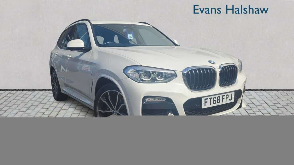 BMW X3 Xdrive20d M Sport Step 2019 White