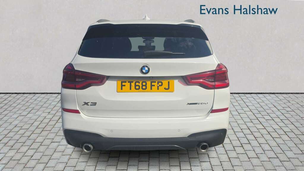 BMW X3 Xdrive20d M Sport Step 2019 FT68FPJ White #5
