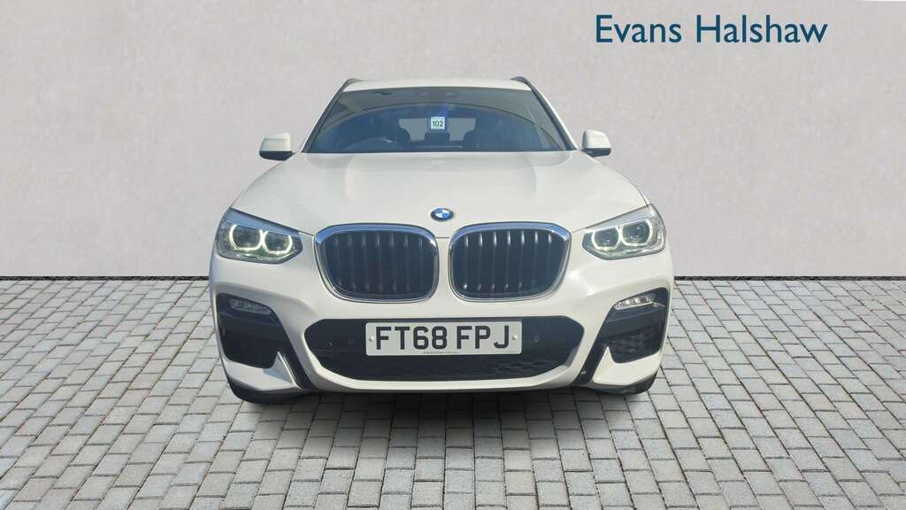 BMW X3 Xdrive20d M Sport Step 2019 FT68FPJ White #4