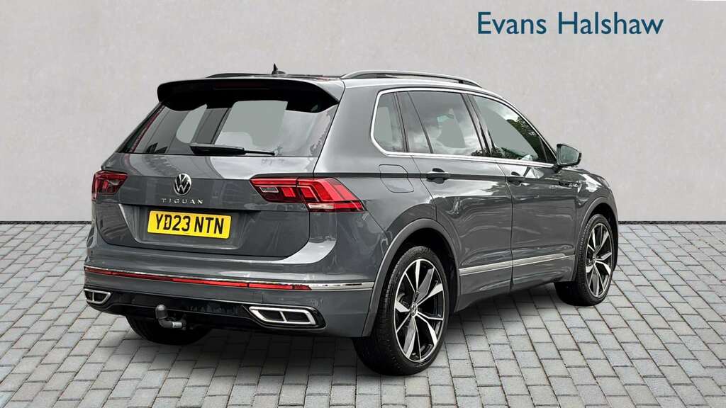Volkswagen Tiguan 1.5 Tsi 150 R-line Dsg 2023 YD23NTN Grey #4