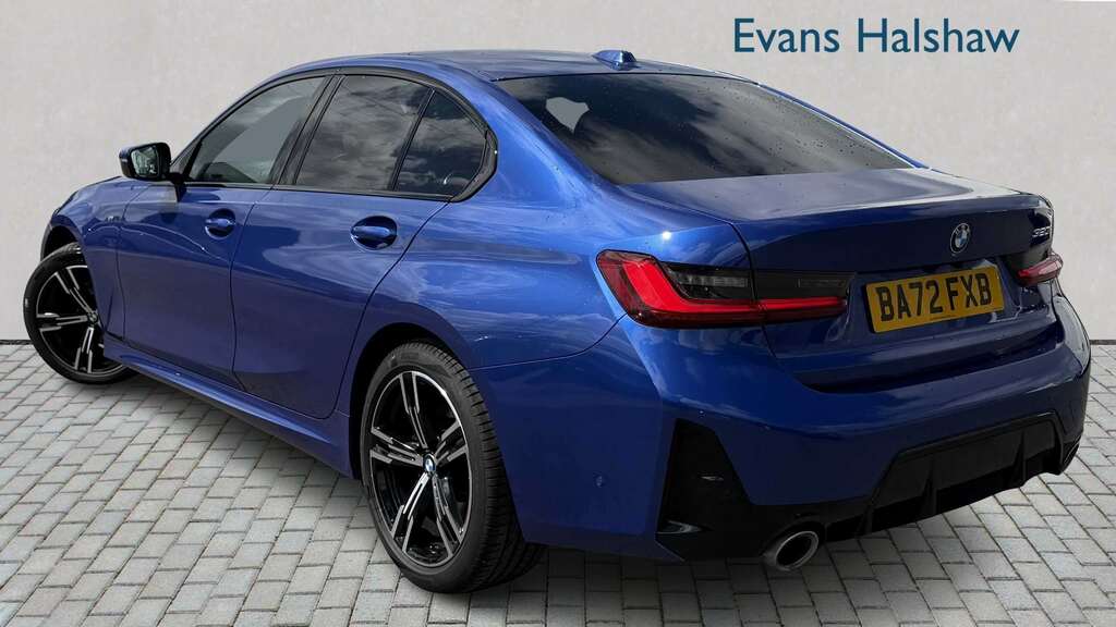BMW 3 Series 320I M Sport Step 2022 BA72FXB Blue #2