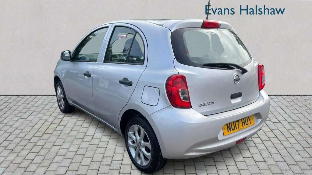 Nissan Micra 1.2 Vibe 2017 NU17HUY Silver #4