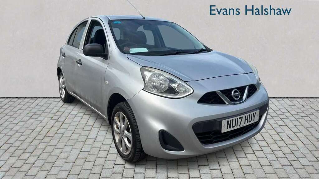 Nissan Micra 1.2 Vibe 2017 NU17HUY Silver #2