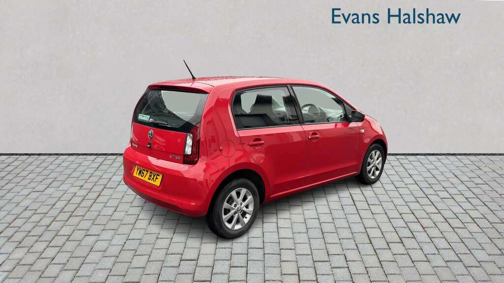 Skoda Citigo 1.0 Mpi Se 2018 YW67BXF Red #3