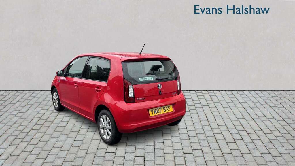 Skoda Citigo 1.0 Mpi Se 2018 YW67BXF Red #5