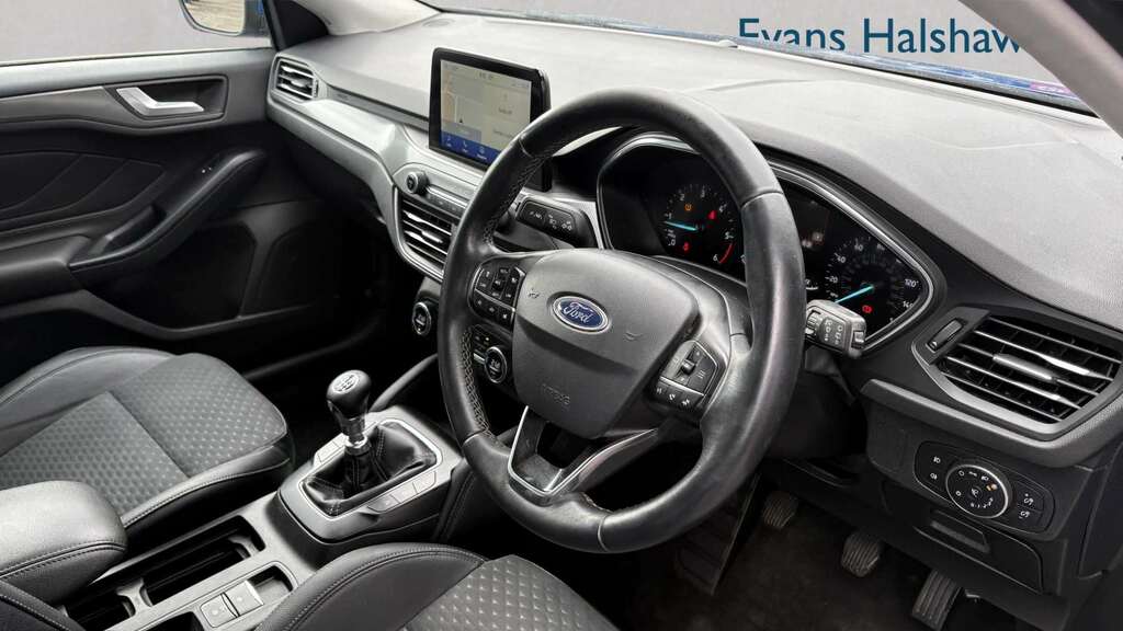 Ford Focus 1.5 Ecoblue 120 Titanium X 2018 EK68XJE Blue #6