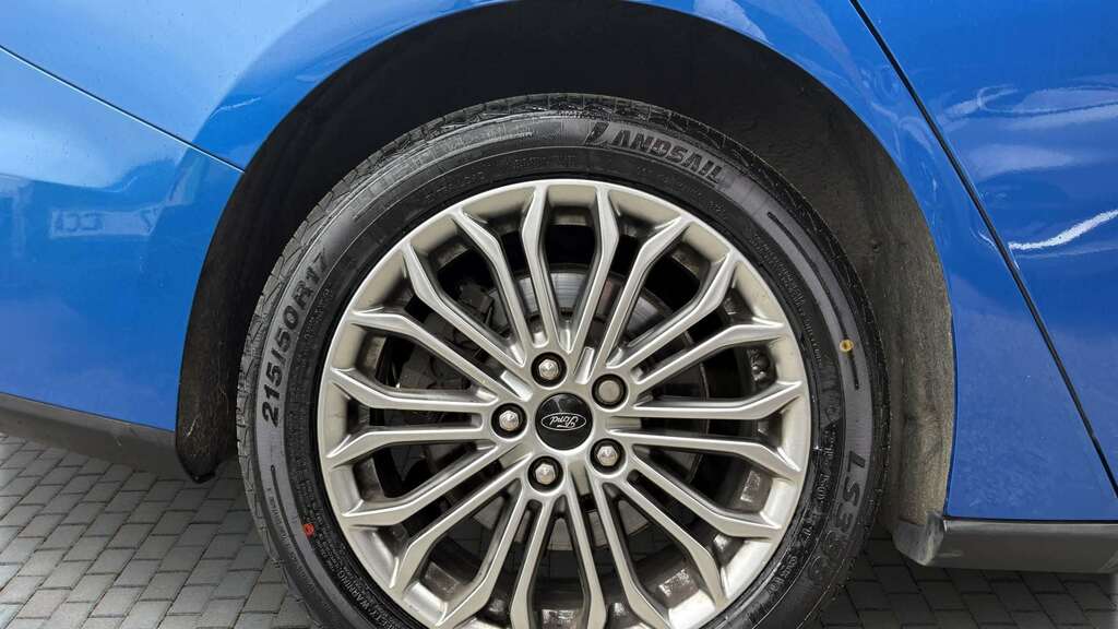 Ford Focus 1.5 Ecoblue 120 Titanium X 2018 EK68XJE Blue #4