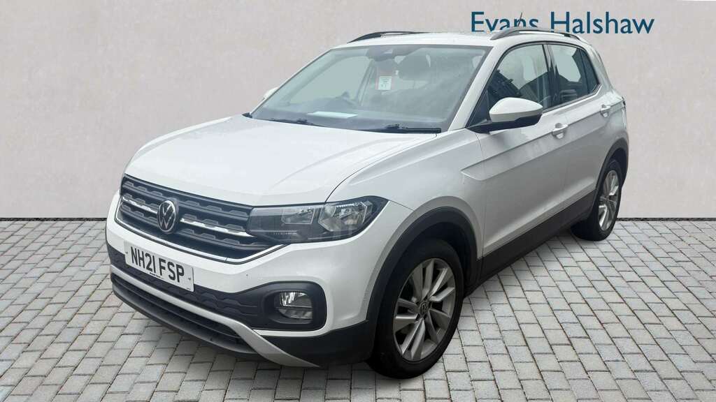 Volkswagen T-Cross 1.0 Tsi 110 Se 2021 NH21FSP White #2