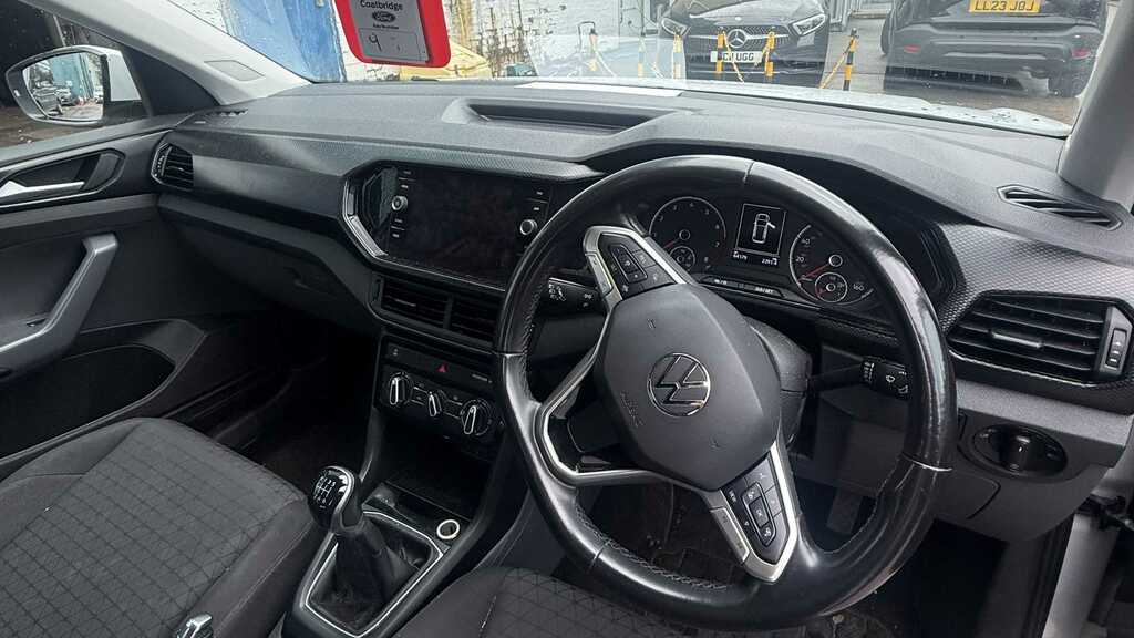 Volkswagen T-Cross 1.0 Tsi 110 Se 2021 NH21FSP White #5