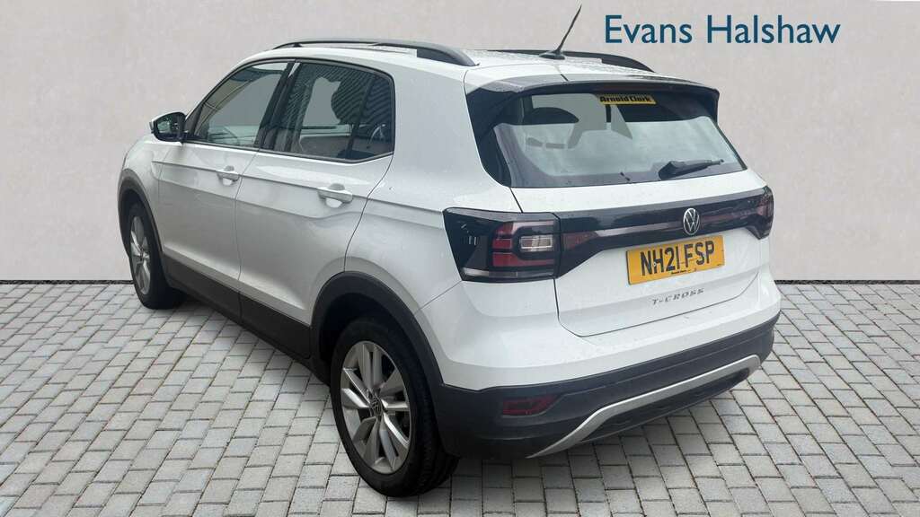 Volkswagen T-Cross 1.0 Tsi 110 Se 2021 NH21FSP White #3