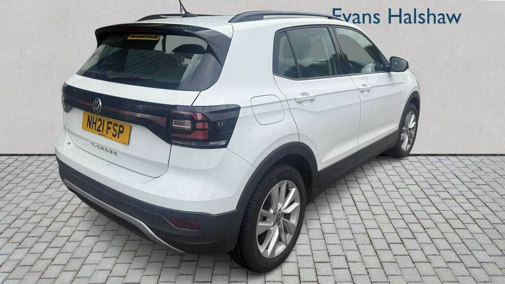 Volkswagen T-Cross 1.0 Tsi 110 Se 2021 NH21FSP White #4