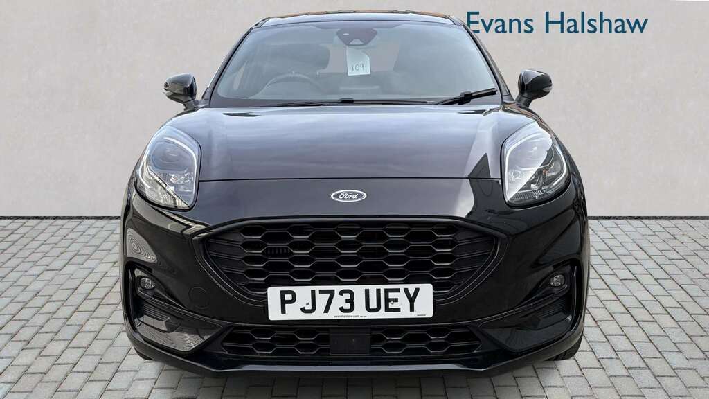 Ford Puma 1.0 Ecoboost Hybrid Mhev St-line 2023 PJ73UEY Black #3