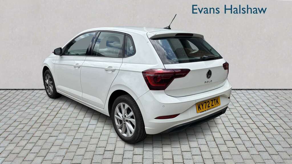 Volkswagen Polo 1.0 Tsi Style 2022 KY72ZTK White #3