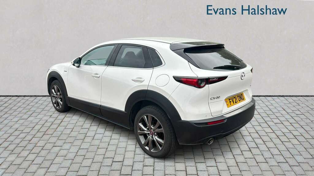 Mazda CX-30 2.0 Skyactiv X Mhev 100Th Anniversary Edition FV21OND White #4