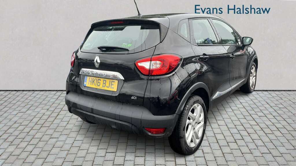 Renault Captur 1.5 Dci 110 Dynamique Nav 2016 HK16BJE Black #3